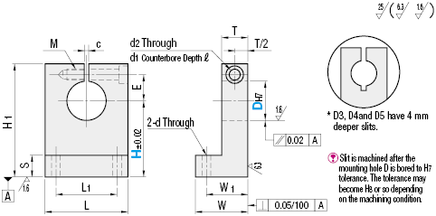 Shaft Supports/L-Shaped/Slit:Related Image