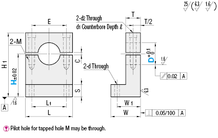 Shaft Supports/L-Shaped/Split:Related Image