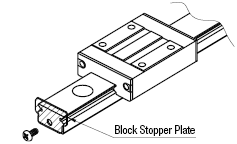 Linear Guide Block Stopper Plates:Related Image