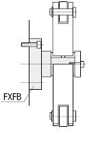 Cantilever Shafts/Flanged/w Retaining Ring Groove:Related Image