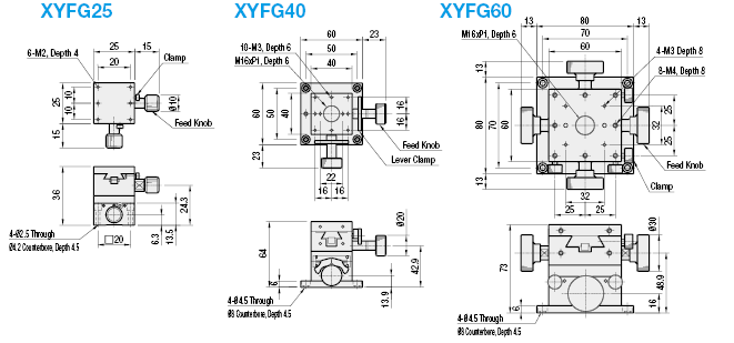 [Precision] XY-Axis/Dovetail/Rack&Pinion/Square:Related Image