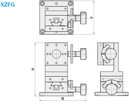 [Precision] XZ-Axis/Dovetail/Rack&Pinion:Related Image