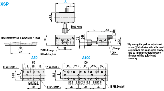 [Precision] X-Axis/Dovetail/Rack&Pinion/Compact:Related Image