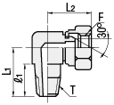Hydraulic Fittings/90 Deg. Elbow/PT Threaded/PF Tapped:Related Image