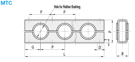 Piping Clamps/Multi Port Type:Related Image