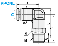 One-Touch Couplings for Clean Applications/90 Deg. Elbow:Related Image