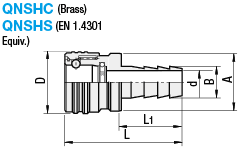 Quick Couplings/Socket/Hose Barb/No Valve:Related Image