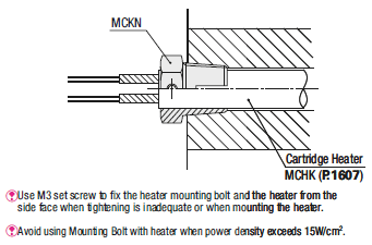 Cartridge Heaters Items/Mounting Bolts:Related Image