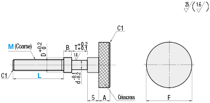 Adjusting Bolts/Knurled Knobs:Related Image