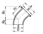 Sanitary Pipe Fittings/Ferrule x Welded:Related Image