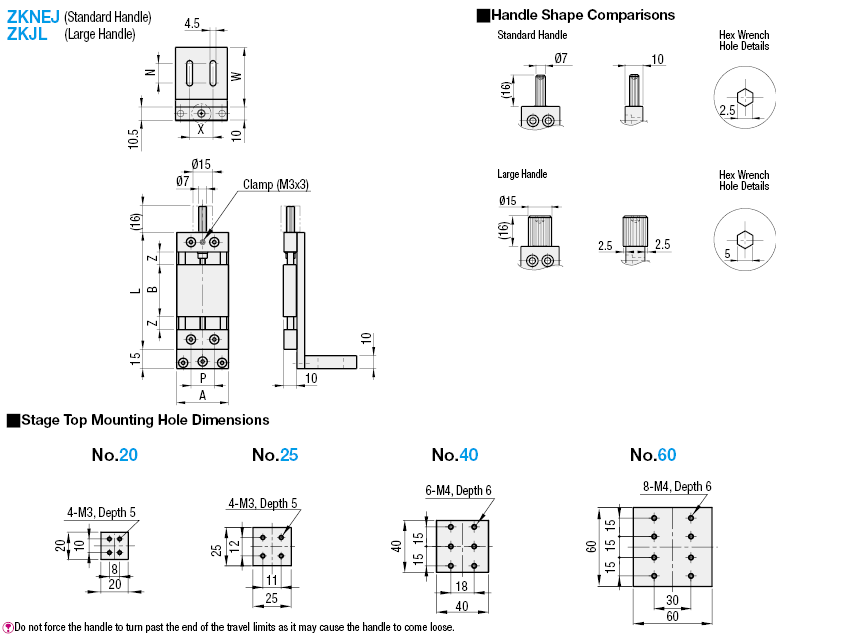 [Simplified Adjustments] Z-Axis/Feed Screw/High Load:Related Image