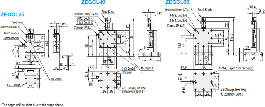 [Precision] Z-Axis/Dovetail/Feed Screw/Tamper Proof Adjustment:Related Image