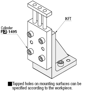 Angle Plates/Mounting Surface Tapped/Mounting Hole Position Configurable:Related Image
