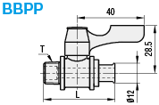Compact Ball Valves/Brass/PT Threaded/Peacock Type:Related Image