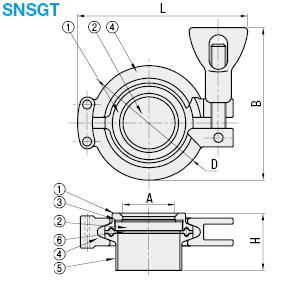Sanitary Sightglasses/View Port:Related Image
