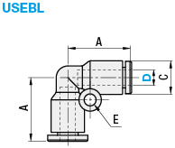 One-Touch Couplings/Union Elbow:Related Image
