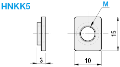 5 Series/Pre-Assembly Square Nuts:Related Image