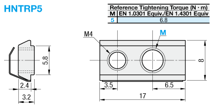 5 Series/Post-Assembly Insertion Lock Nuts with Leaf Spring:Related Image