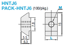 6 Series/Pre-Assembly Insertion Short Nuts:Related Image