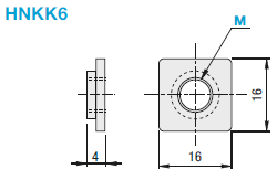 6 Series/Pre-Assembly Square Nuts:Related Image