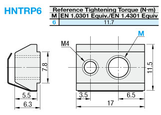 6 Series/Post-Assembly Insertion Lock Nuts with Leaf Spring:Related Image