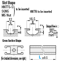 Slot Width 6mm/Flat Aluminum Extrusions:Related Image