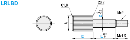 Stepped Knurled Screws:Related Image