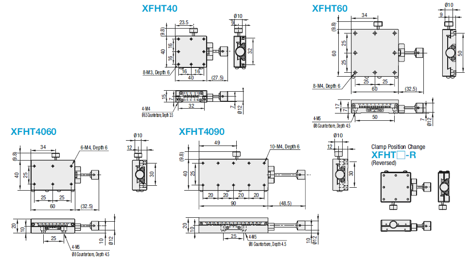 [Standard] X-Axis/Dovetail/Rapid Feed Screw:Related Image