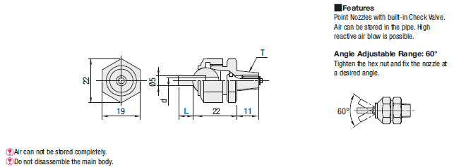 Point Nozzles/Back Flow Check Type:Related Image