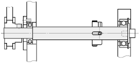 Rotary Shafts/One End Stepped/One End Tapped:Related Image