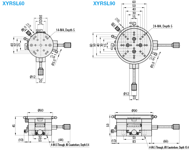 [Precision] XY-Axis/Rotary/Feed Screw:Related Image