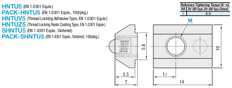 5 Series/Pre-Assembly Insertion Spring Nuts:Related Image