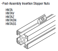 6 Series/Post-Assembly Insertion Stopper Nuts:Related Image