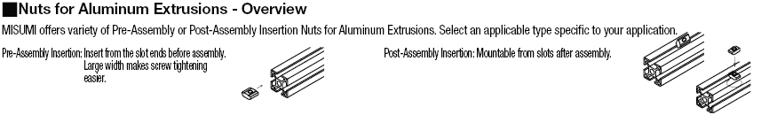 8 Series/Post-Assembly Insertion Spring Nuts:Related Image
