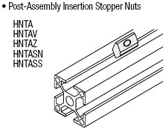 8 Series/Post-Assembly Insertion Stopper Nuts:Related Image