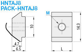 8 Series/Post-Assembly Insertion Short Nuts:Related Image