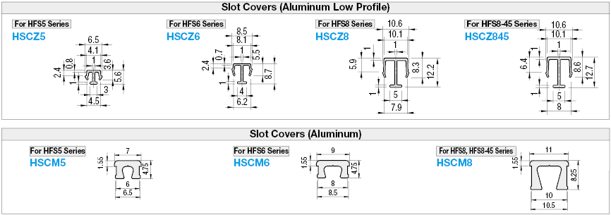 Slot Covers (Aluminum):Related Image