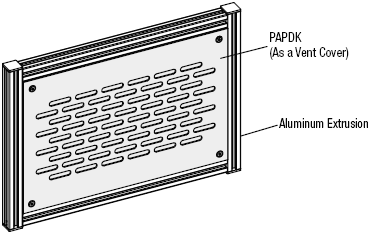 Painted Panel With Vent Holes:Related Image