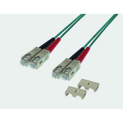 Fiber Optic Duplex Patch Cable SC / SC 50/125µ OM4 - violet