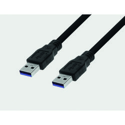 USB 3.0 Cable A Plug / A Plug - black