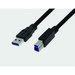 USB 3.0 Cable A Plug / B Plug - black
