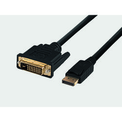 2.0M ConnectionCable DisplyPort Male with latch lock / DVI Male