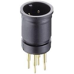 Built-in connector M12 plug, straight