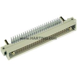 Terminal strip with angled solder pins
