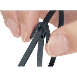 Cable tie Wing lock, Releasable