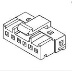 2.0 mm Pitch Wire-to-Board, Wire-to-Wire Housing 51216-0700