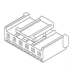Wire-to-Wire Connector with 2.50 mm Pitch (51103)