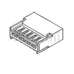 2.5 mm Pitch Wire-to-Wire Connector Housing (51111) 51111-0300