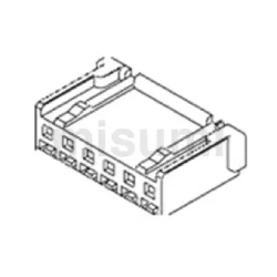 Mini-Lock™ 2.50 mm Pitch Wire-to-Circuiboard Housing (51102)