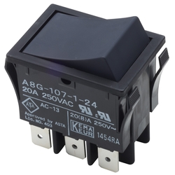 Rocker Switch with Reset Function, A8G